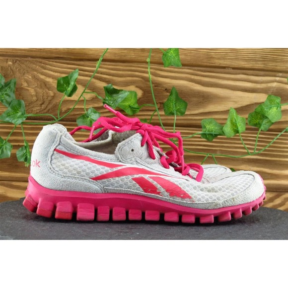 Reebok‎ Women Size 6 M Shoes Gray Running Mesh 103460947 - Picture 5 of 12